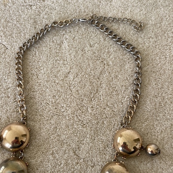 Full Size Gold Bubble Necklace - Picture 5 of 6